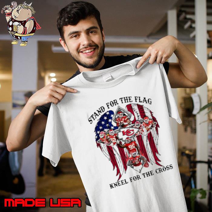 Stand For The Flag Kneel For The Cross Shirt Unisex