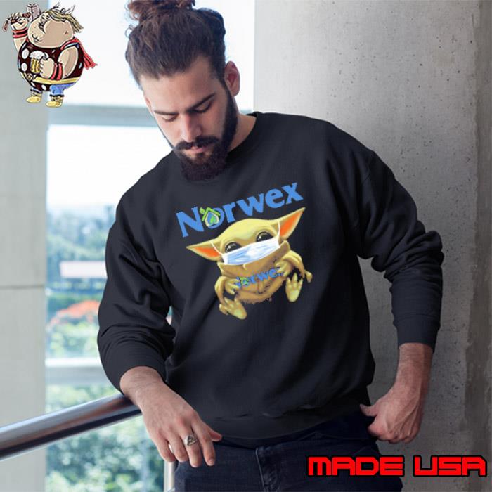 Star Wars Baby Yoda Mask Hug Norwex Shirt Sweatshirt