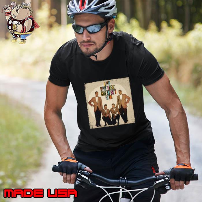 The Drifters' Greatest Hits Rhythm & Blues with Drifter T-Shirt Unisex