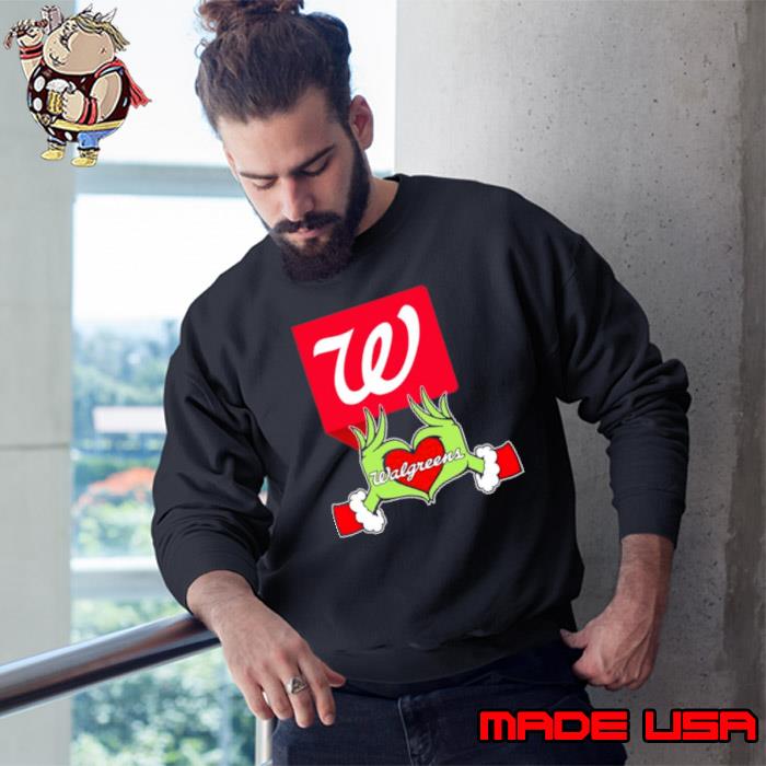 The Grinch Hand Love Walgreens Logo shirt