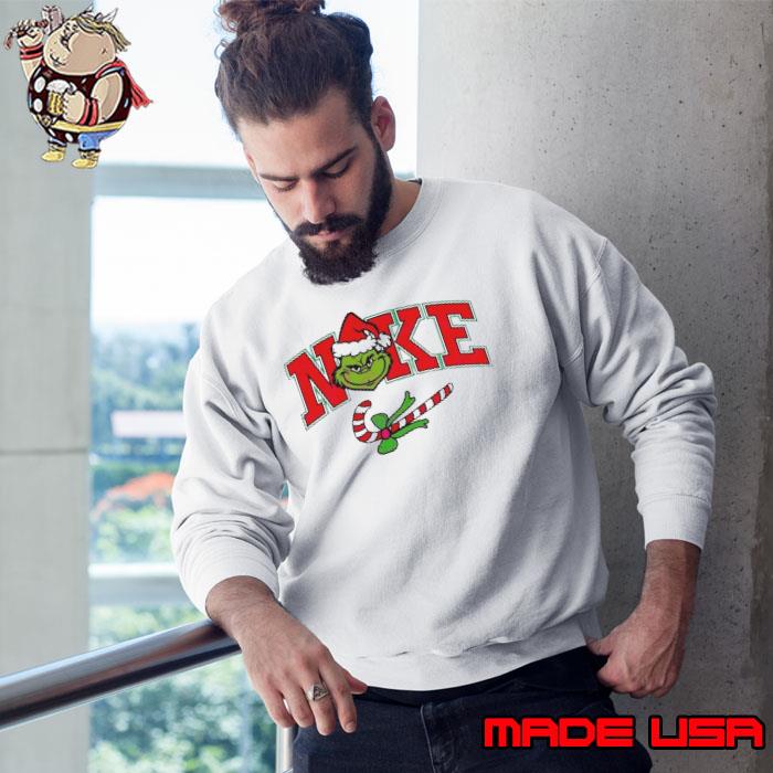 The Grinch nike Christmas shirt