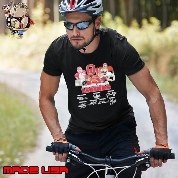 The Oklahoma Sooners Legends Signatures Shirt Unisex