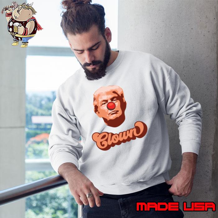 Trump Is A Clown Anti Trump Christmas s Sweatshirt