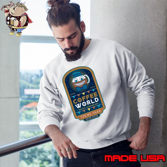 vWatery Coffee World Alan Wake s Sweatshirt