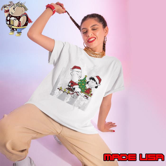 Winter Peanuts Friends Snoopy Christmas Shirt