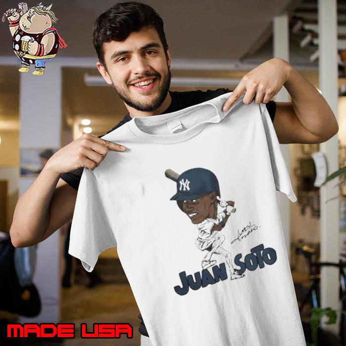 Juan Soto New York Yankees baseball player signature caricature funny