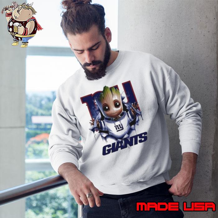 Baby Groot Blood Inside Me New York Giants 2024 Shirt