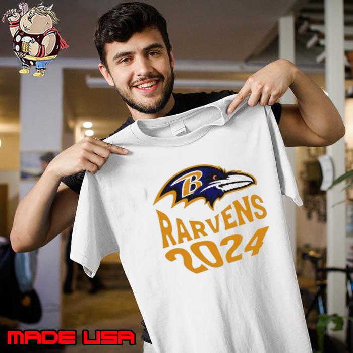 Baltimore Ravens 2024 classic logo shirt