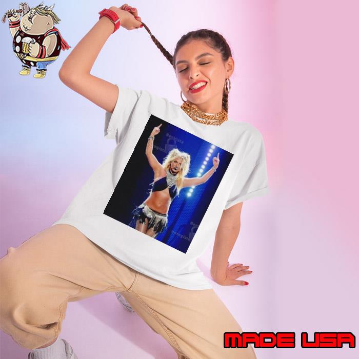 Britney Spears Middle Finger s Ladies tee