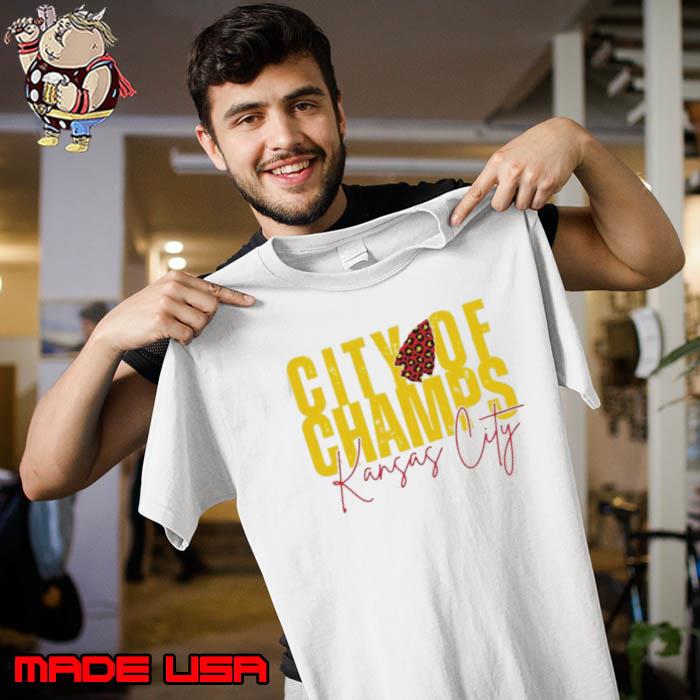 City of Champs Kansas City football shirt