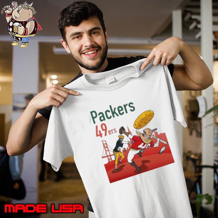 Green Bay Packers And San Francisco 49ers Meme Shirt Unisex