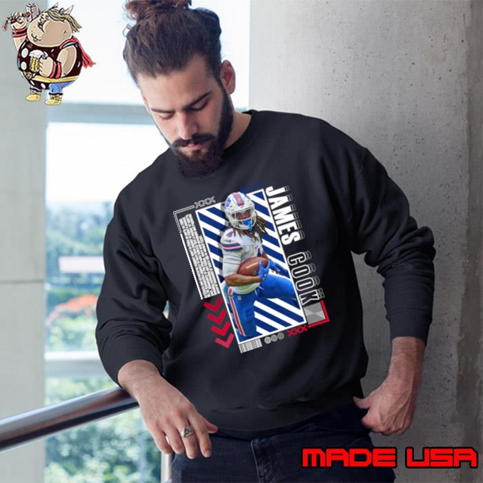 James Cook American football running back for the Buffalo Bills T-Shirt Sweatshirt