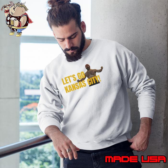 Jason Kelce let’s go Kansas city Chiefs s Sweatshirt