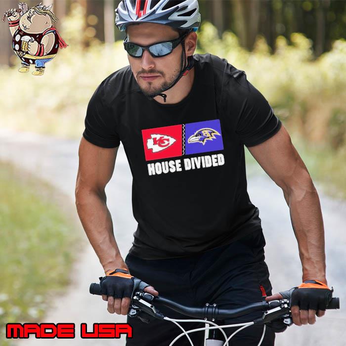 Kansas City Chiefs Vs Baltimore Ravens House Divided s Unisex