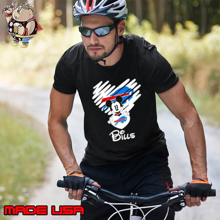 Mickey heart Buffalo Bills s Unisex