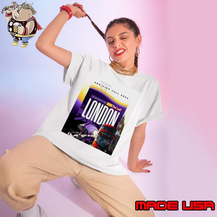 Minnesota Vikings In London Arriving Fall 2024 At Tottenham Hotspur Stadium shirt