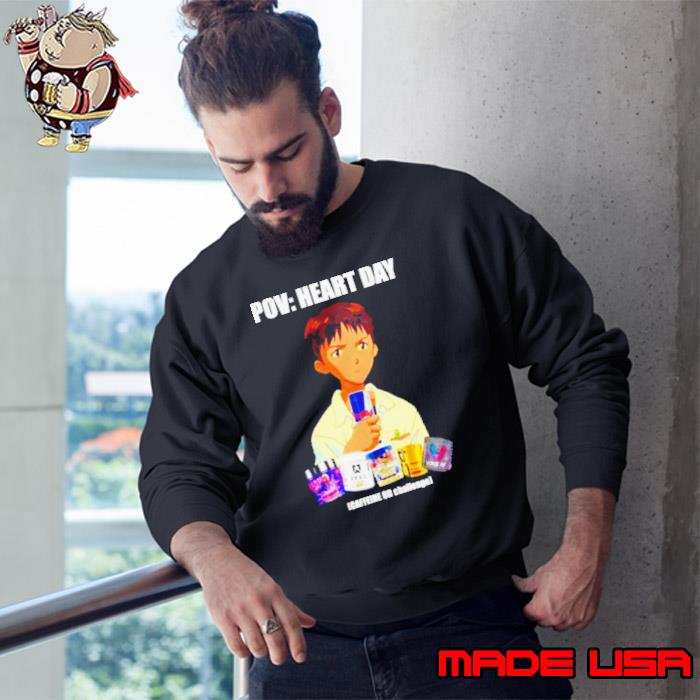 Pov heart day caffeine od challenge s Sweatshirt