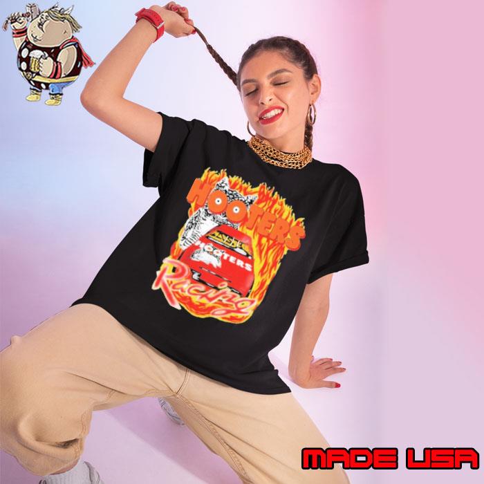 Premium lane Nsfw Hooters Racing Vintage Shirt Ladies tee
