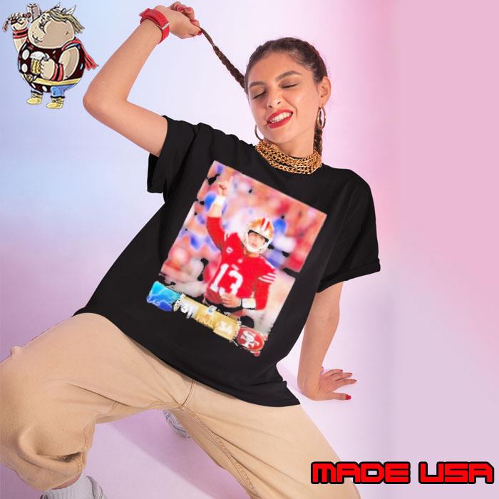 San Francisco 49Ers Win 34 31 Detroit Lions 2023 Nfc Champions Final Score s Ladies tee