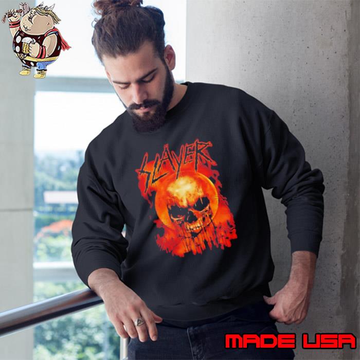Slayer Merch Moonskull Shirts Sweatshirt