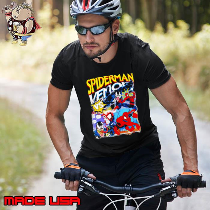 Spiderman VS Venom comic shirt