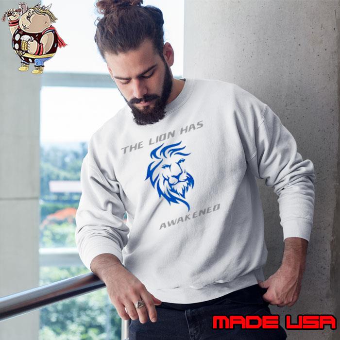 The Lions has awakened Detroit Football s Sweatshirt