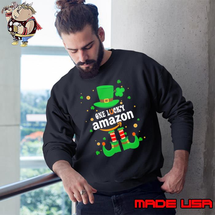 Amazon St Patrick's Day elf symbol s Sweatshirt