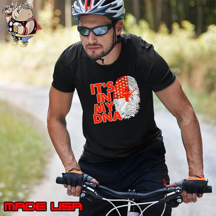 Awesome texas Longhorns It’s In My DNA Fingerprint s Unisex