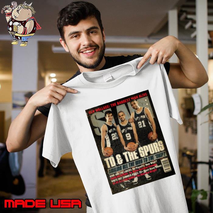 Ben wallage the baddest man alive smiling all the way to the chip the spurs T-Shirt Unisex