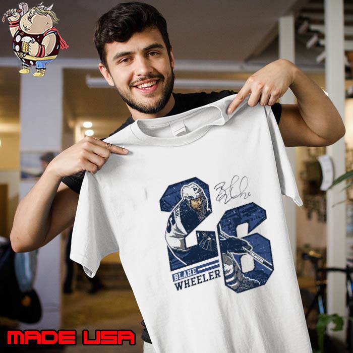 Blake Wheeler Winnipeg Offset American professional ice hockey player T-Shirt Unisex