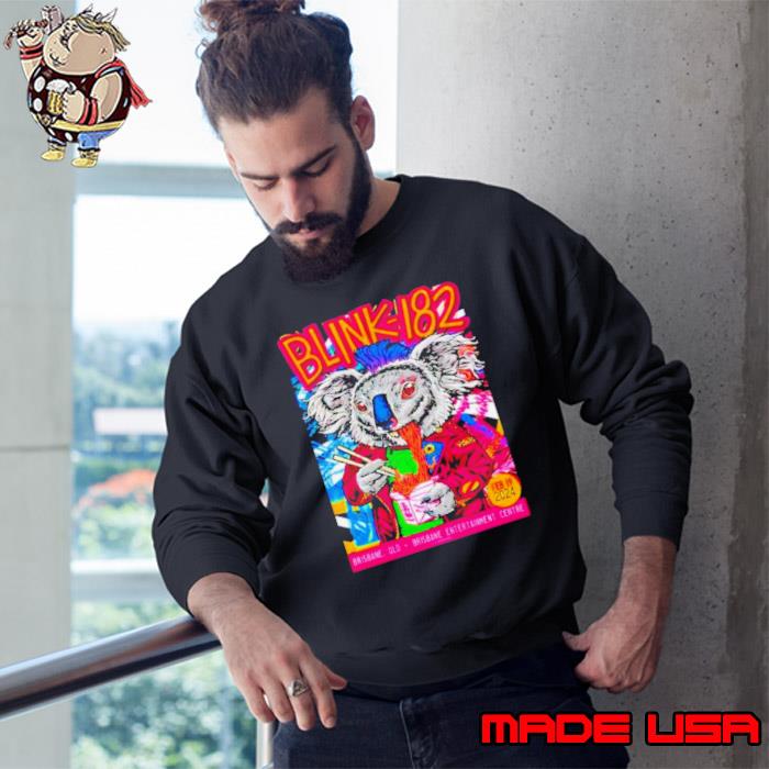 Blink 182 Brisbane QLD 19th Feb 24 Tour s Sweatshirt
