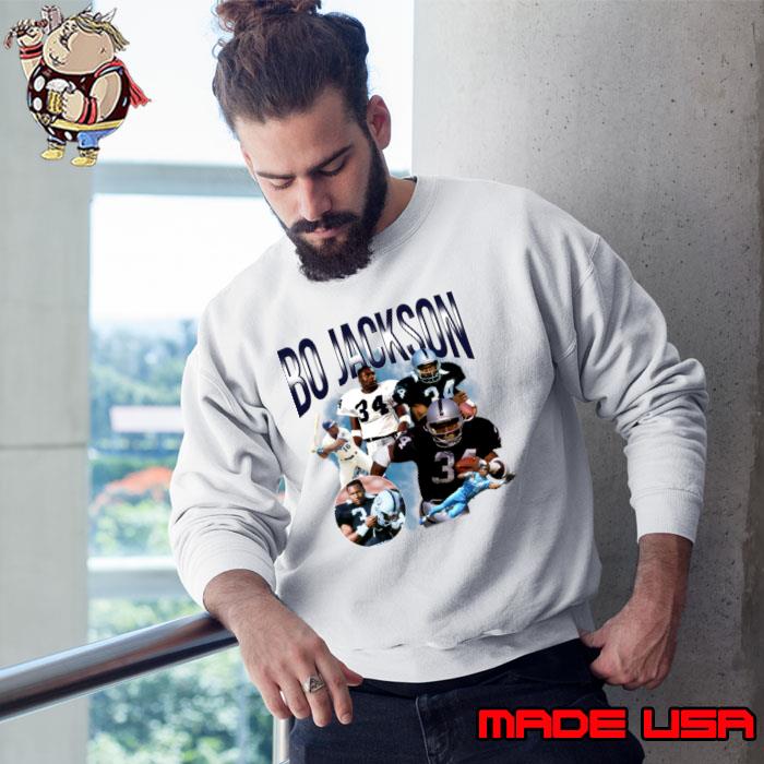 Bo Jackson American former professional baseball and football player T-Shirt Sweatshirt