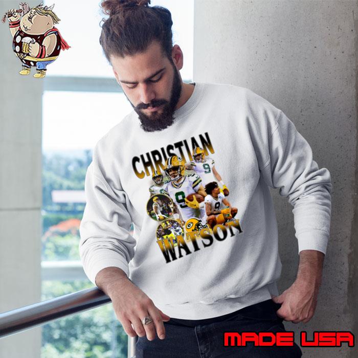 Christian Watson American football wide receiver for the Green Bay Packers T-Shirt Sweatshirt
