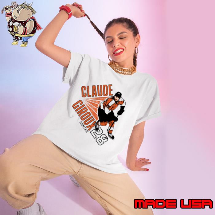 Claude Giroux New York I Point Canadian professional ice hockey forward T-Shirt Ladies tee