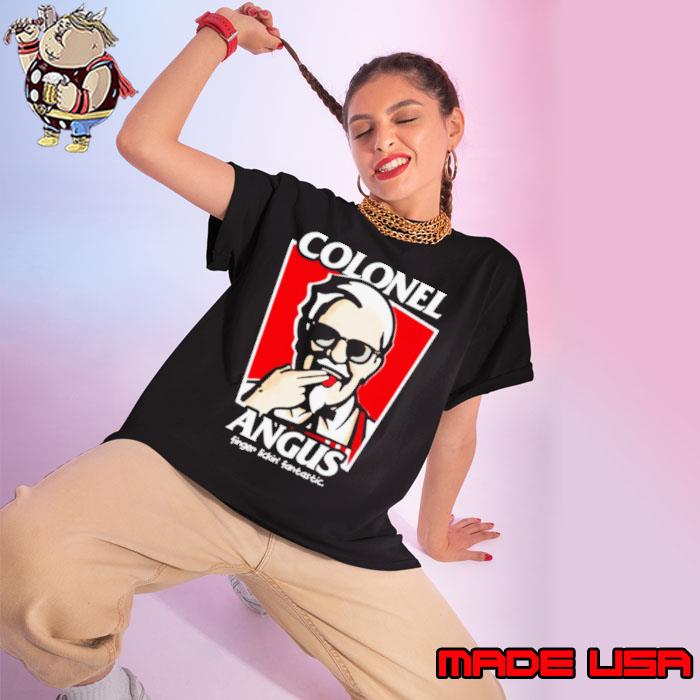 Colonel angus finger lickin’ fantastic s Ladies tee