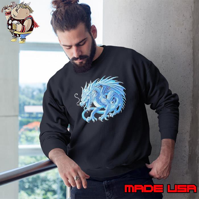 Dragon picture blue s Sweatshirt