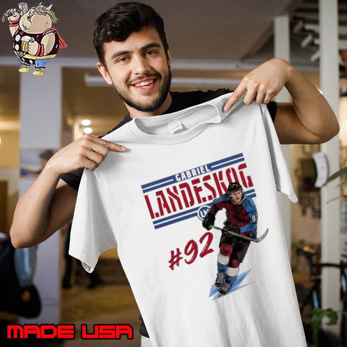 Gabriel Landeskog Swedish professional ice hockey Colorado Play T-Shirt Unisex