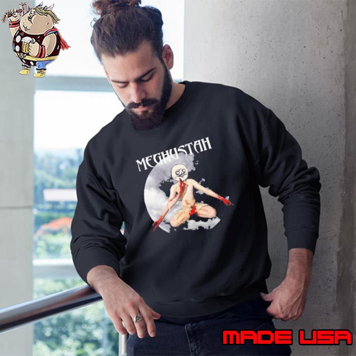 Meghustah Meshuggah x Me Gusta Meme Obzen Rock s Sweatshirt