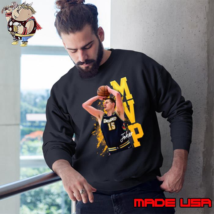 Nikola Jokic MVP Serbian professional basketball player T-Shirt Sweatshirt