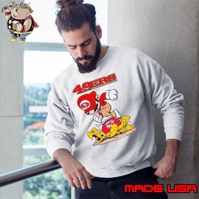 Original mario 49ers Stomps On Kansas City Chiefs Shirts