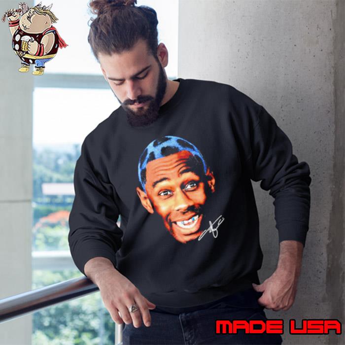 Rapper Tyler The Creator big face s Sweatshirt