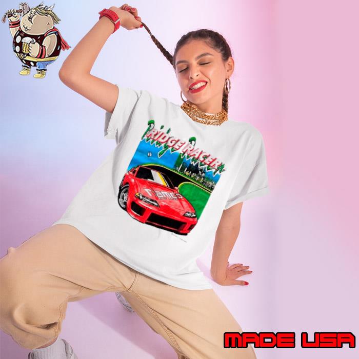 Ridge Racer Video Game Promo s Ladies tee