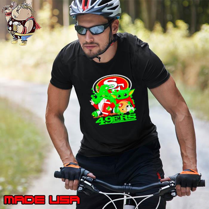 San Francisco 49ers Baby Yoda Happy St.Patrick’s Day Shamrock s Unisex