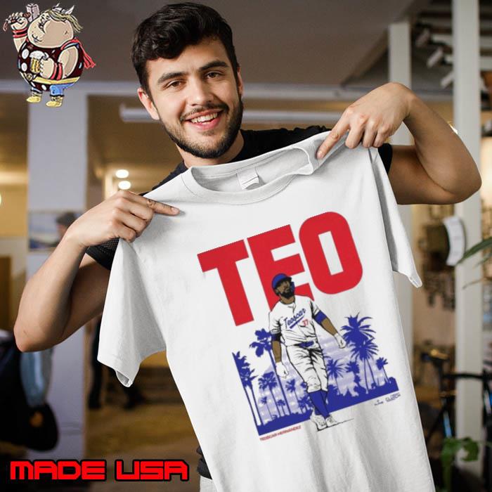 TEO LAD Teoscar Hernández 37 Los Angeles Dodgers s Unisex