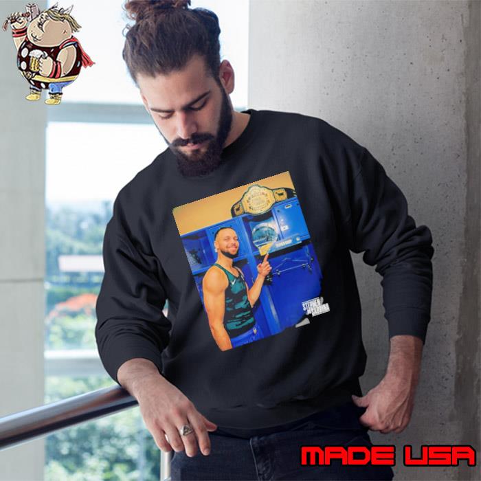 The Champ And His Belt Steph Curry Is The First-Ever Winner Of The NBA Vs WNBA 3-POINT Challenge Shirt Sweatshirt