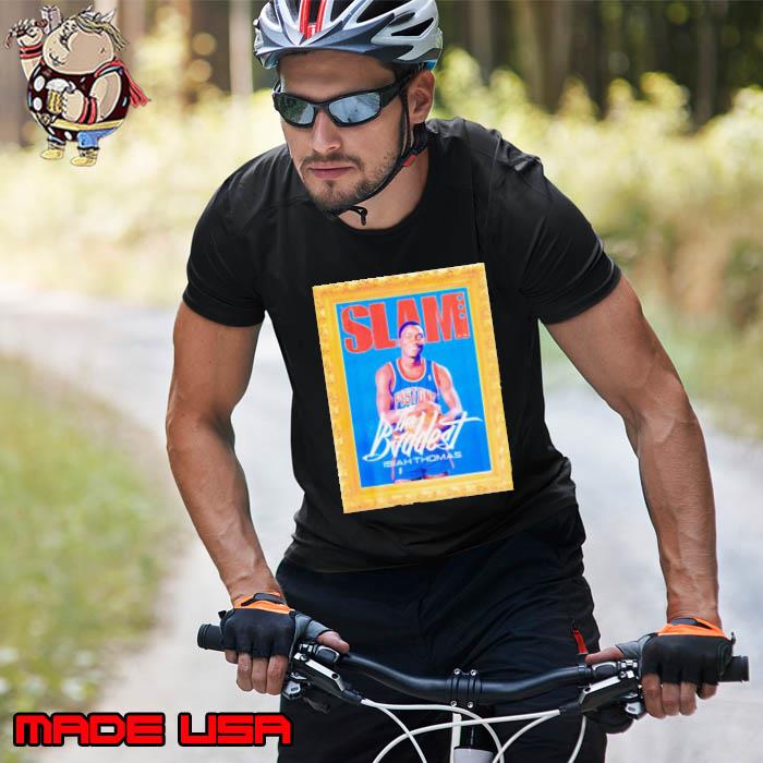 Top sLAM Isiah Thomas The Baddest Shirt Unisex