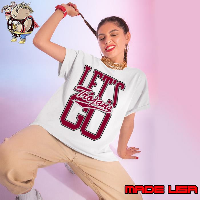 Troy University Athletics Trojan Pride TU Est 1887 Let's Go Trojan T-Shirt