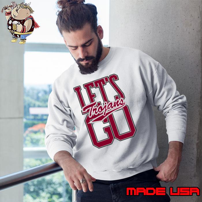 Troy University Athletics Trojan Pride TU Est 1887 Let's Go Trojan T-Shirt Sweatshirt