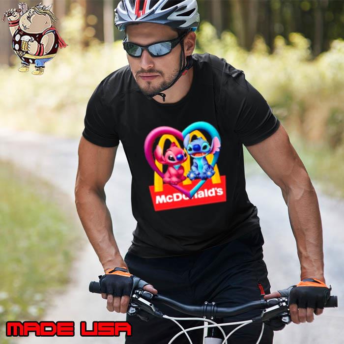 Valentine Stitch Mc Donald’s shirt