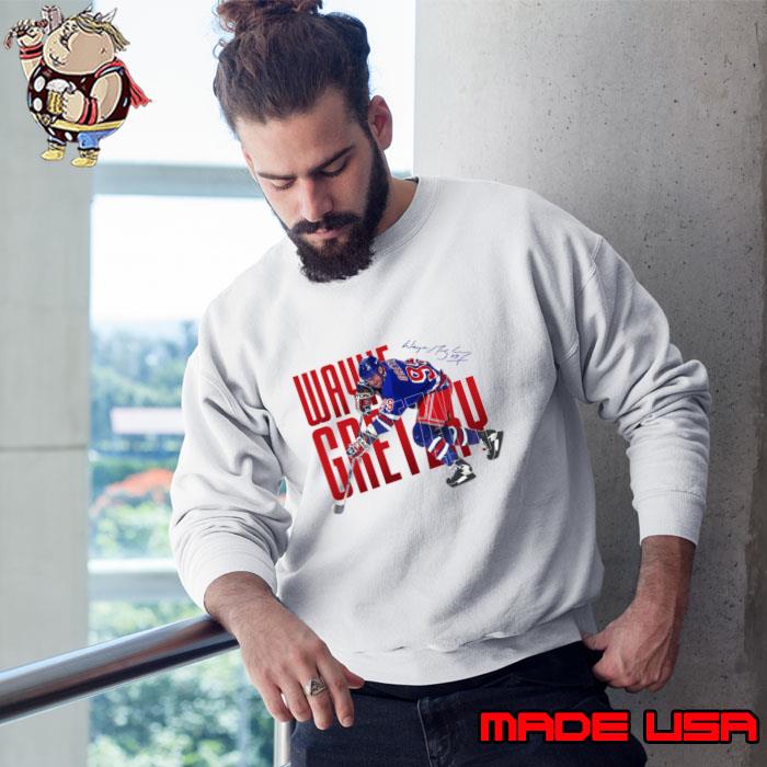 Wayne Gretzky Signature Canadian former professional ice hockey player T-Shirt Sweatshirt